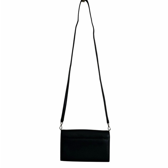 Kate Spade Black Pebbled Leather Crossbody Bag or Clutch - Picture 4 of 13